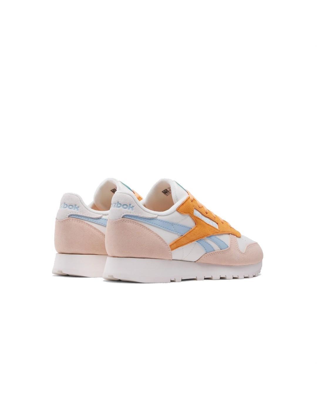 Sneakers pour femmes Reebok Classic en cuir multicolore 3/5