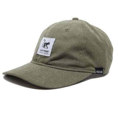 Cappello da baseball - Velluto - Riciclato - Senza struttura / Adulto (Nero)