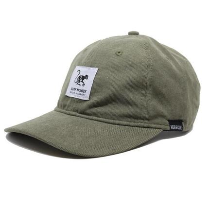 Casquette de baseball - Velours côtelé - Recyclé / Adulte / Taille unique (Vert)