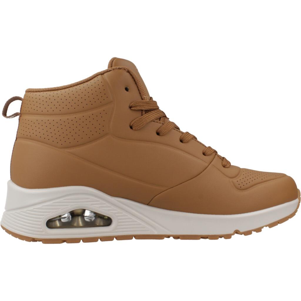 Baskets Skechers Modèle Uno - Stand High Couleur Marron 4/5