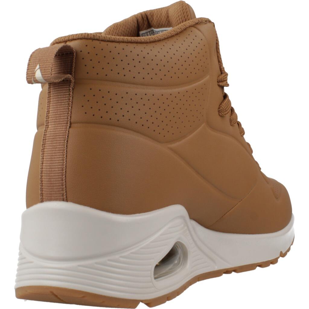 Baskets Skechers Modèle Uno - Stand High Couleur Marron 3/5