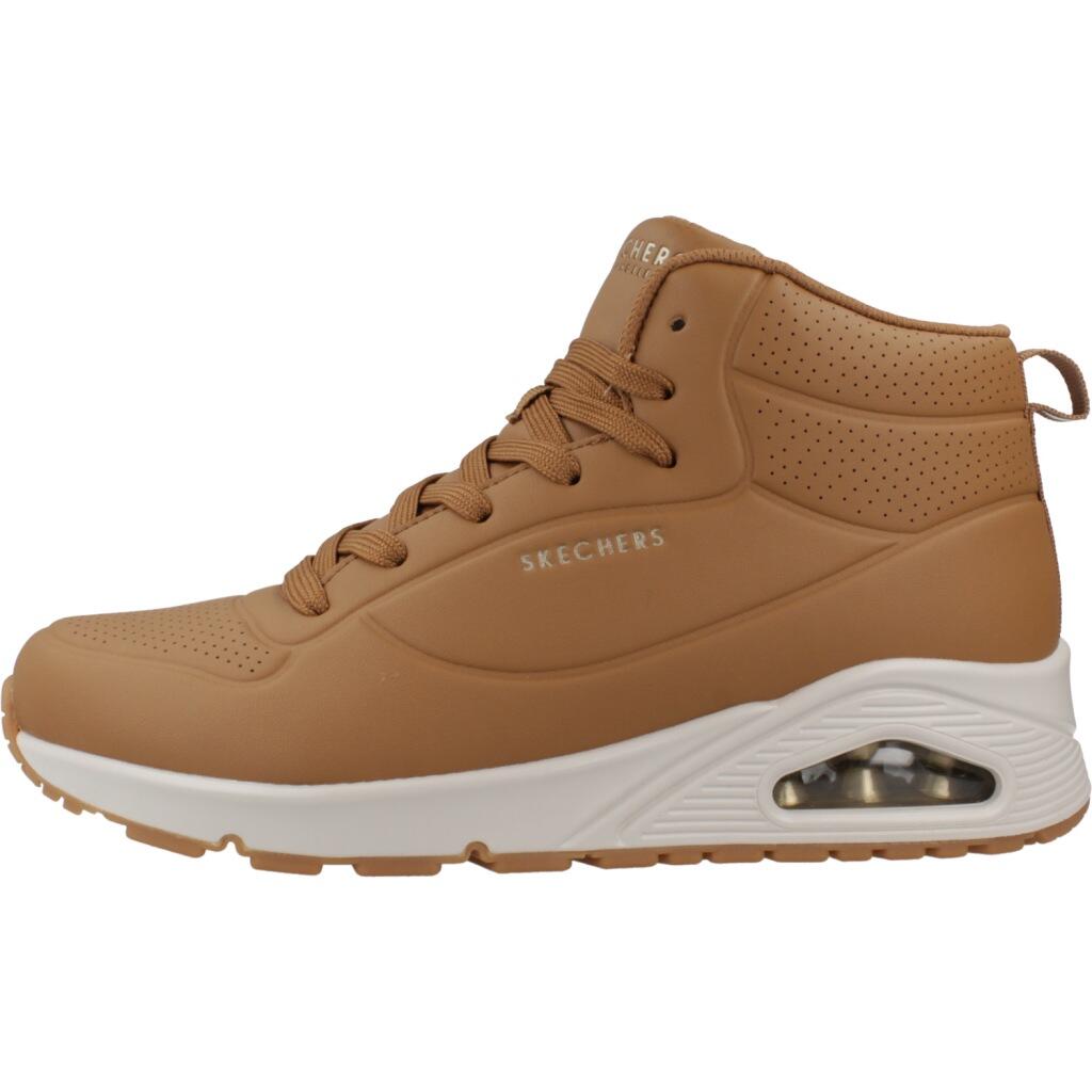 Baskets Skechers Modèle Uno - Stand High Couleur Marron 2/5