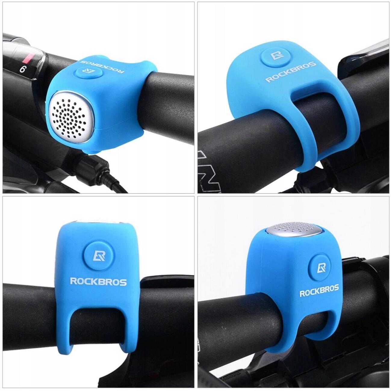 Rockbros CB1709BK Sonnette de vélo électronique 6/7