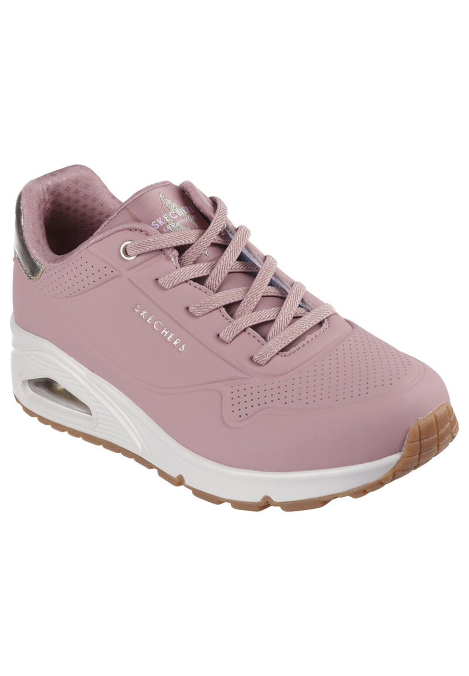 SKECHERS Skecher Street Uno - Shimmer Away Damen Sneaker 15196 ROS rosa