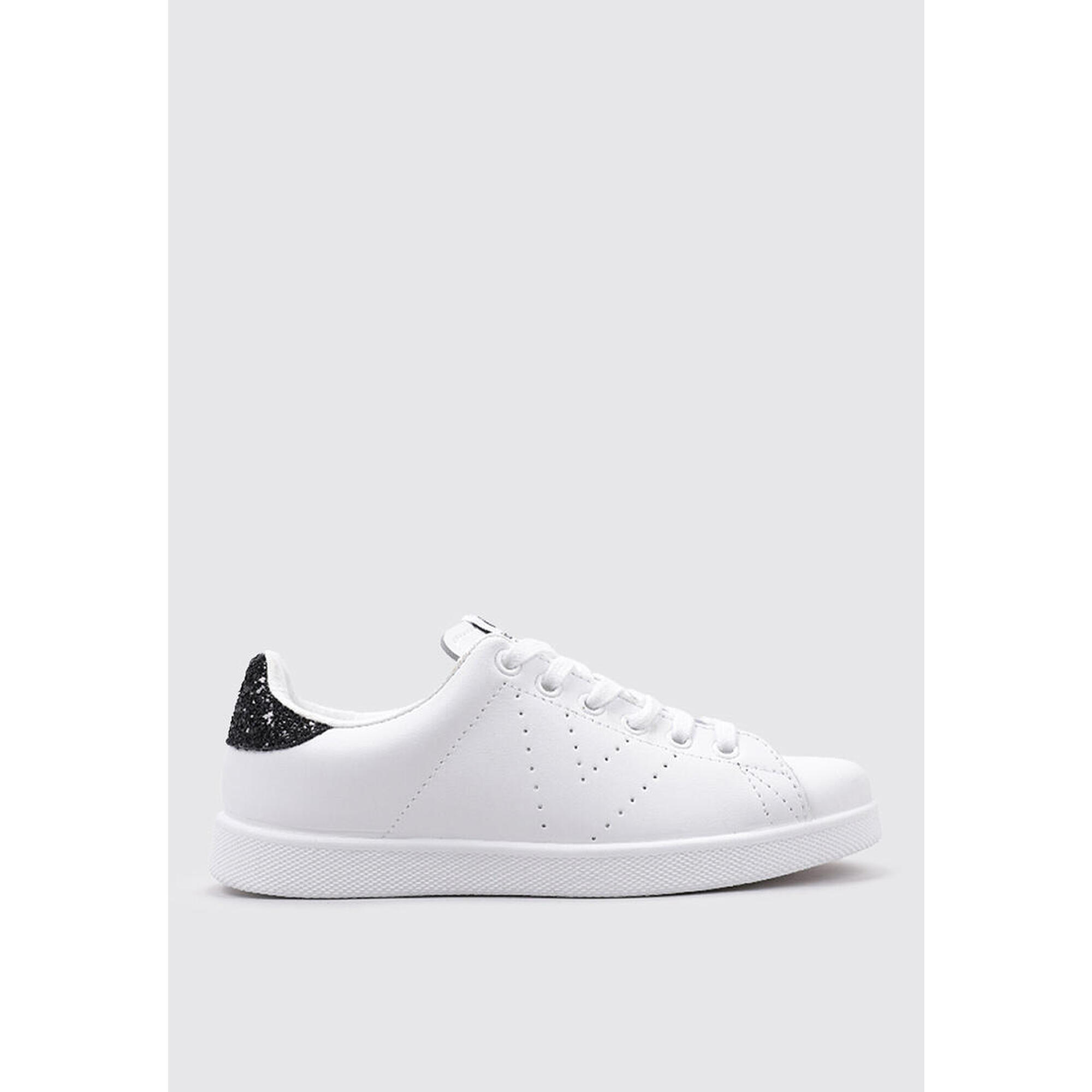 Chaussures Deportivas Mujer Victoria PIEL & GLITTER Blanc