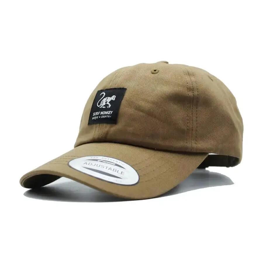 Baseball Cap – Cotton – Unstructured / Adult / One Size (Brown)