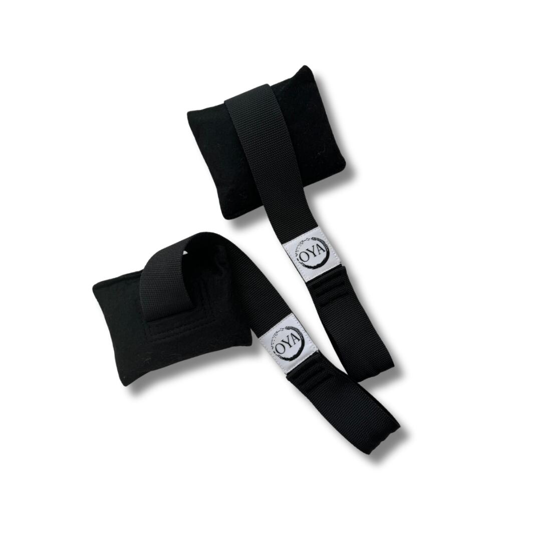 Oya Yoga - Accroches Porte Hamac Yoga Aérien (paire) - Balançoire - Noir - No Size - Decathlon