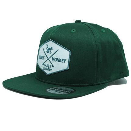 Casquette Trucker - Visière plate - Snapback / Adulte / Taille unique (Vert)