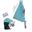Kit complet hamac aérien 7m bleu nuage