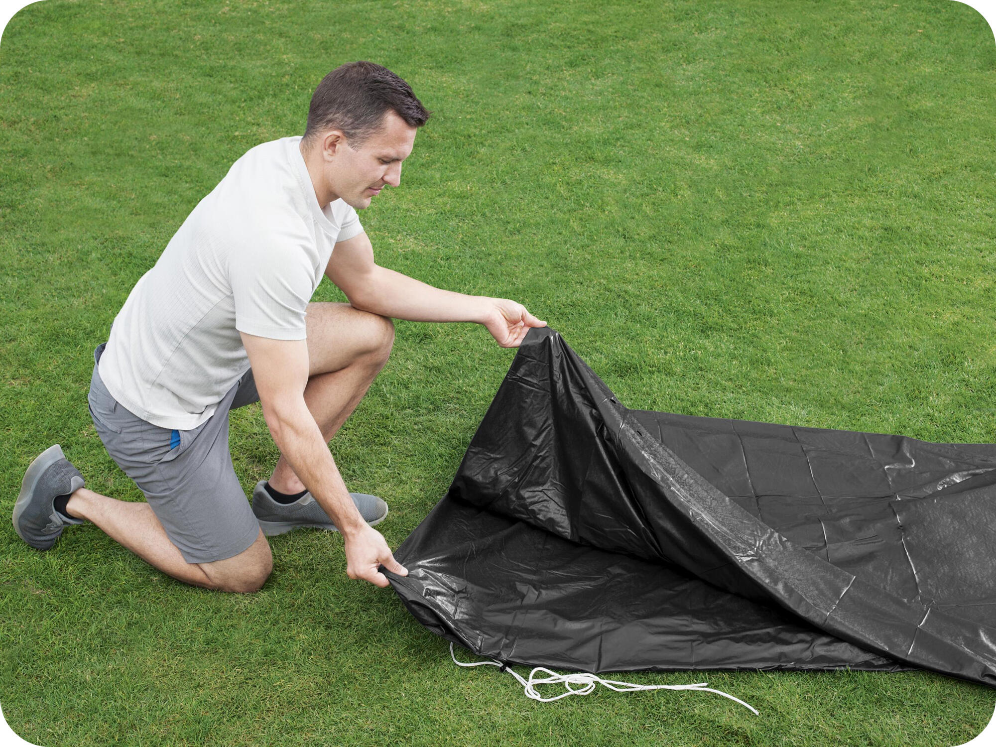 Bestway 366cm Pool Cover steel pro-frame 3/4