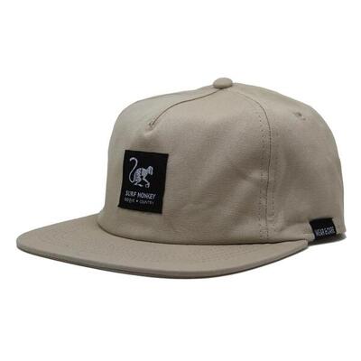 Trucker Cap - Flacher Schirm - Bio-Baumwolle / Erwachsene / Einheitsgröße (Sand)