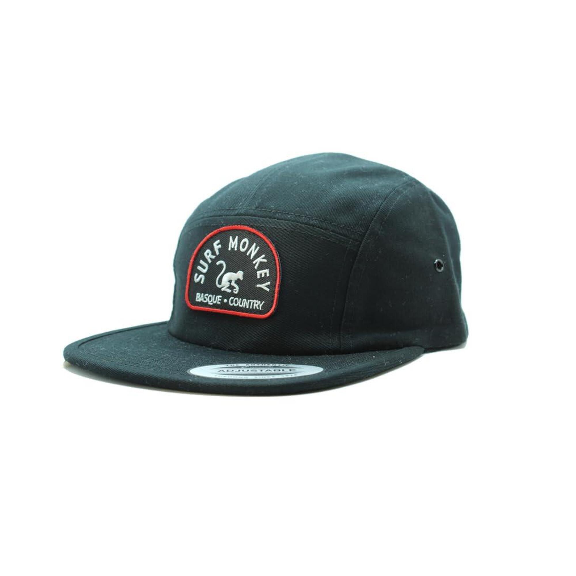 Surf Monkey - Casquette Trucker - Visière Plate - Jockey / Adulte / Taille Unique (noir) - Casquette - Noir - Taille Unique - Decathlon
