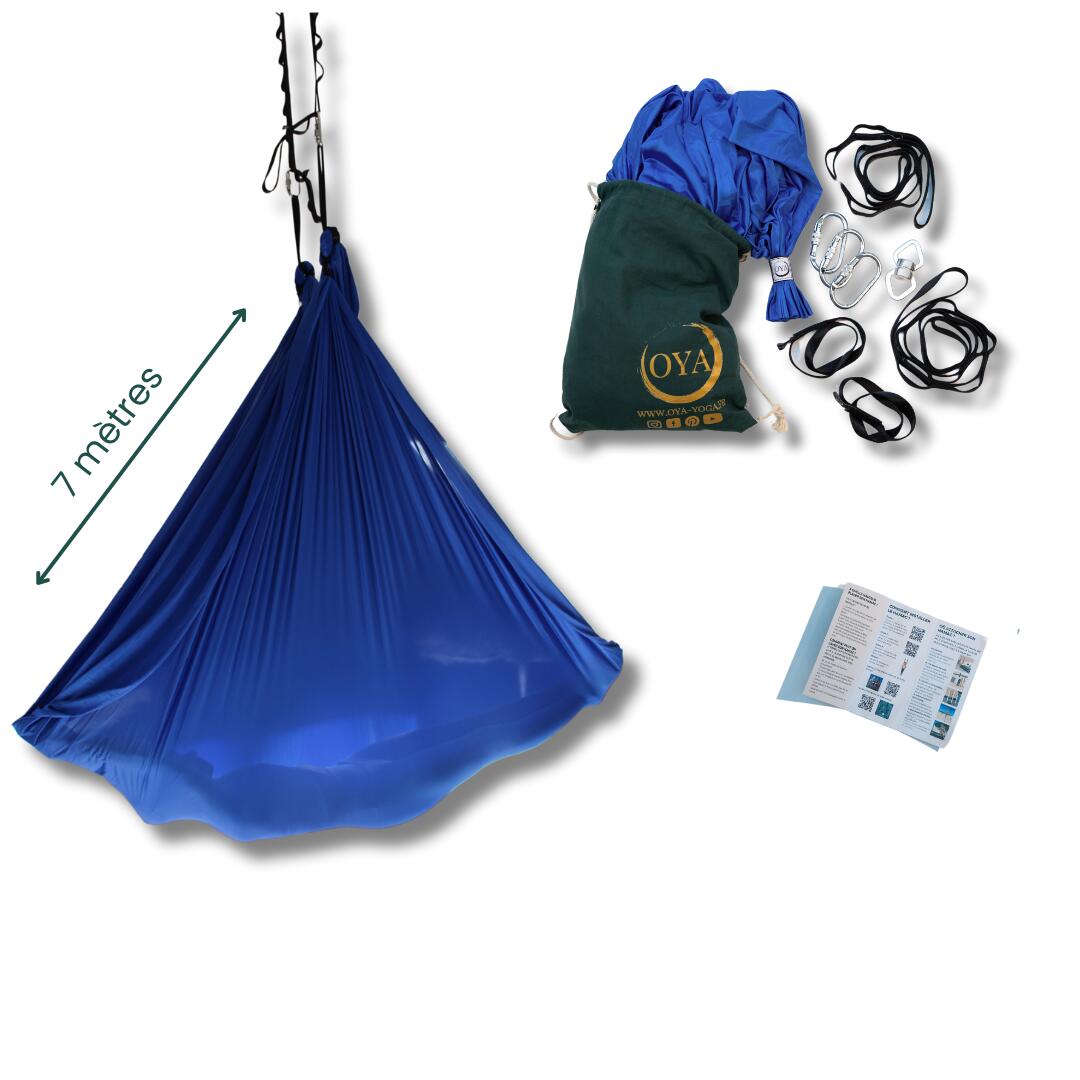 Oya Yoga - Kit Hybride Bleu Féerique 7m - Balançoire - Bleu - 7 M - Decathlon
