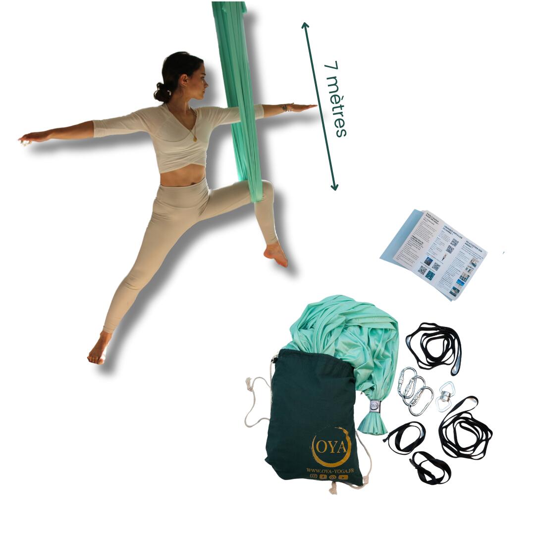Oya Yoga - Kit Hybride Vert Calanque 7m - Balançoire - Vert - 7 M - Decathlon
