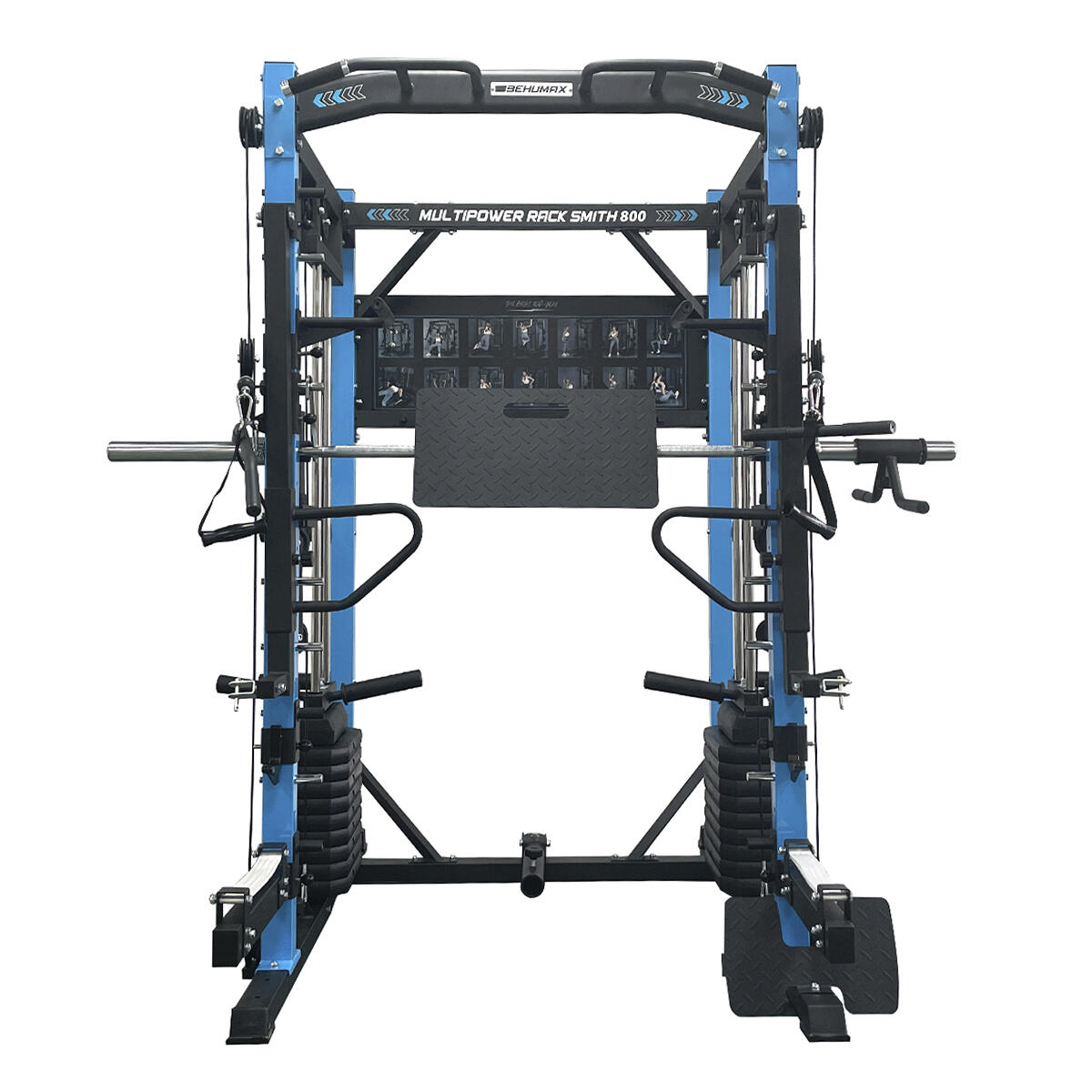 Multipower Rack Smith 800 sem accesorios 2/3