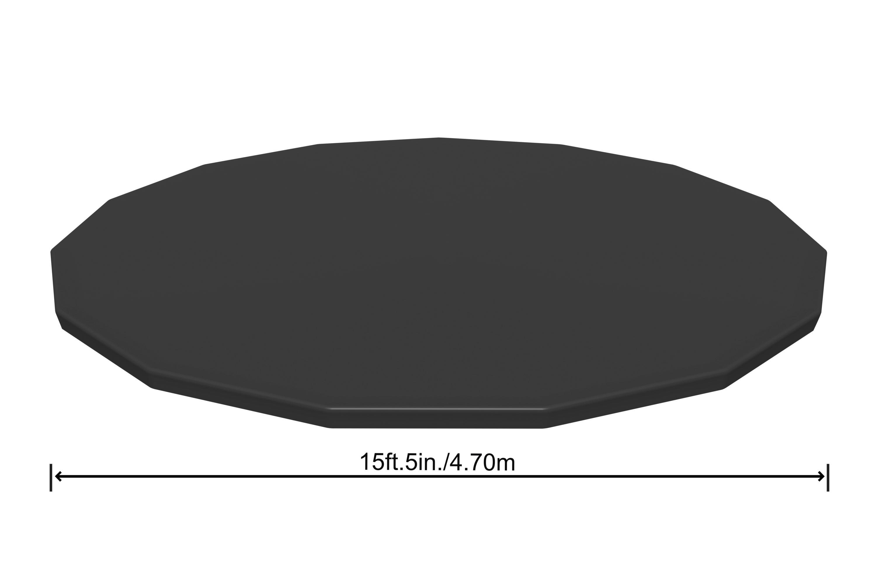 Bâche piscine natation - Protection Noire 4/4