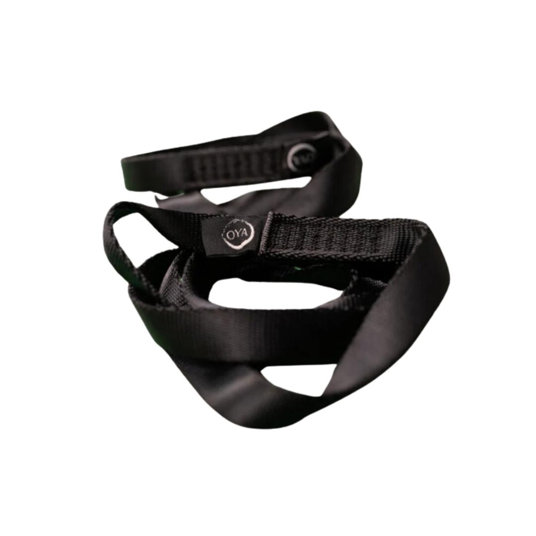 Oya Yoga - Anneau Sangle Zéro Nœuds (seul) - Balançoire - Noir - No Size - Decathlon