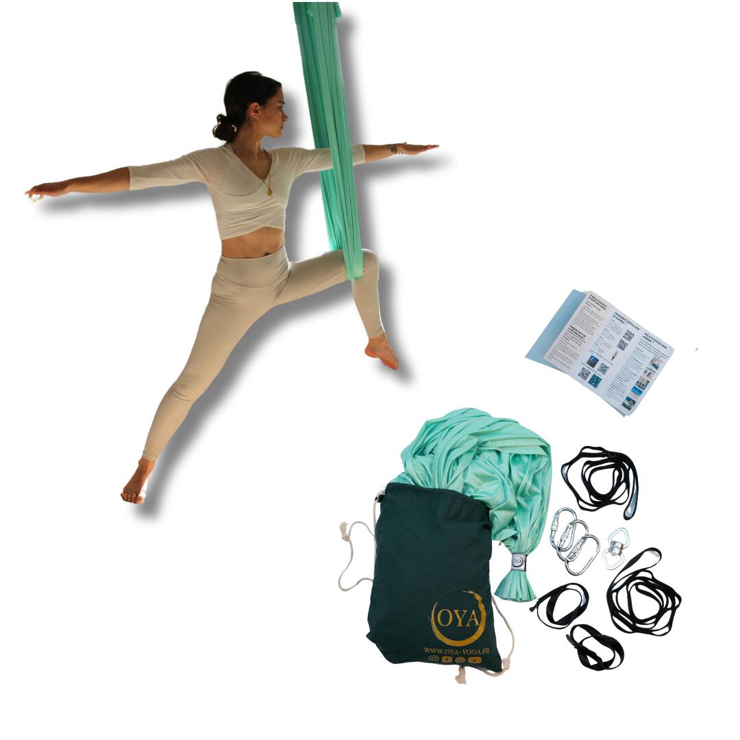Oya Yoga - Kit Hybride Vert Calanque 5m - Balançoire - Vert - Decathlon