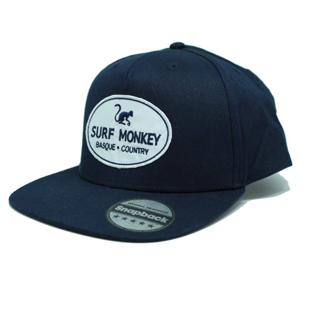 Boné trucker - viseira plana - snapback / adulto / tamanho único (azul)