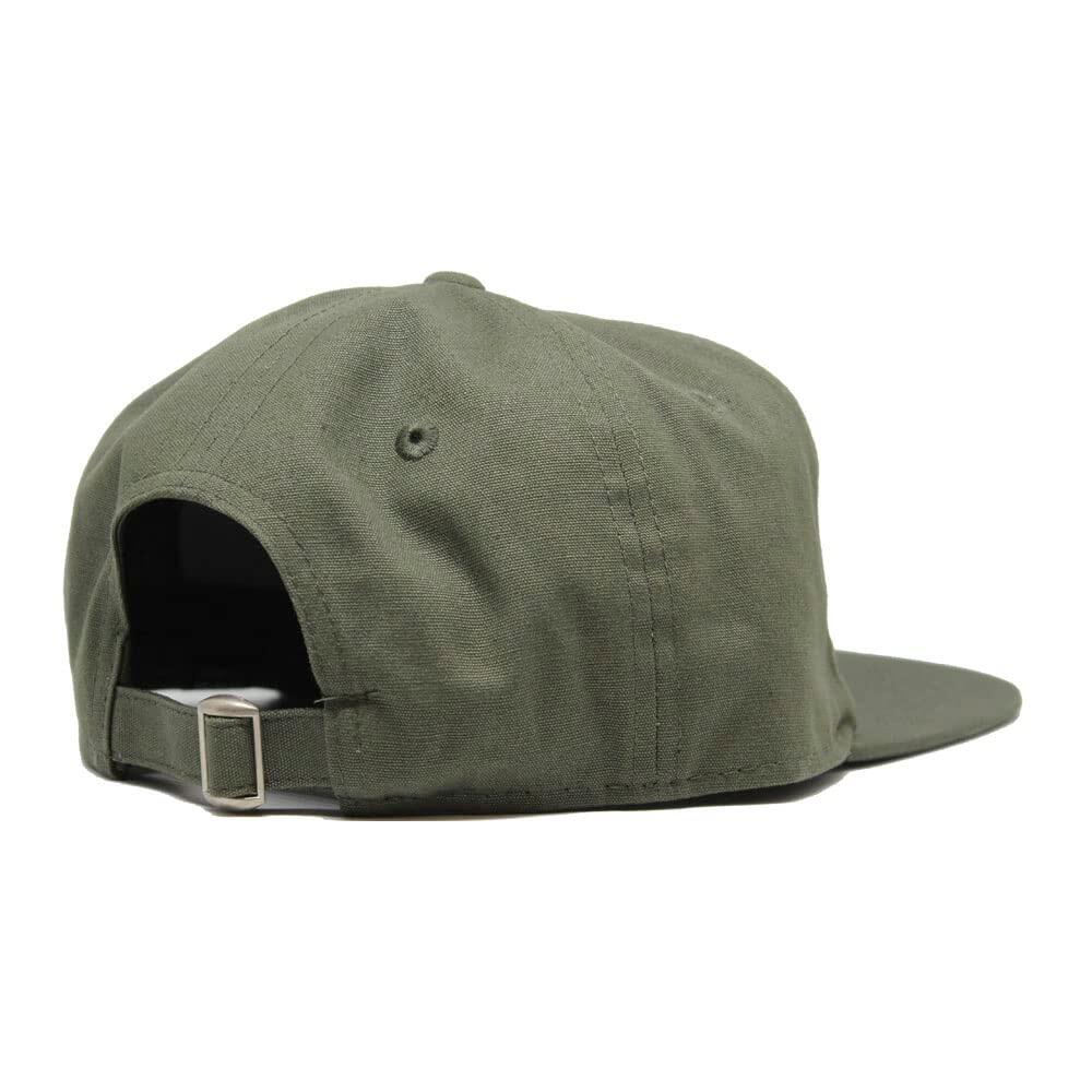 Gorra Trucker - Visera Plana - Algodón Orgánico / Adulto / Talla única (Verde) 2/7