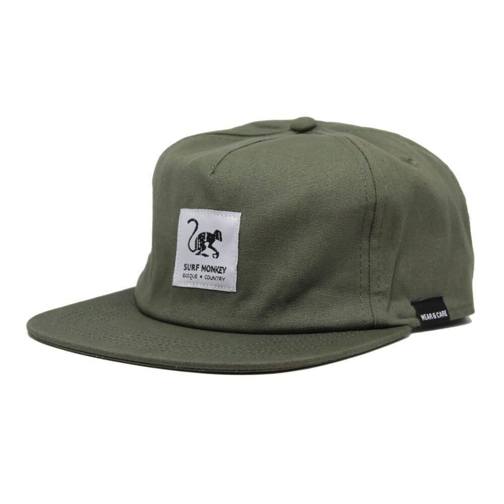 Trucker Cap - Flat Visor - Cotton / Adult / One Size (Green)