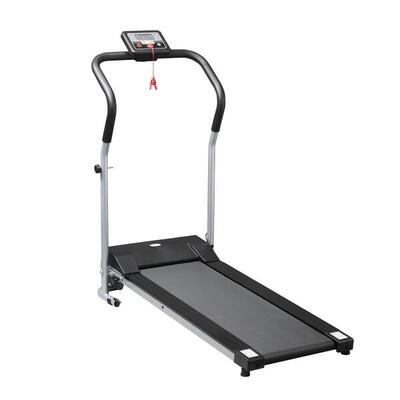 HOMCOM Tapis Roulant Elettrico Pieghevole con Schermo LCD Velocità 1-10 km/h