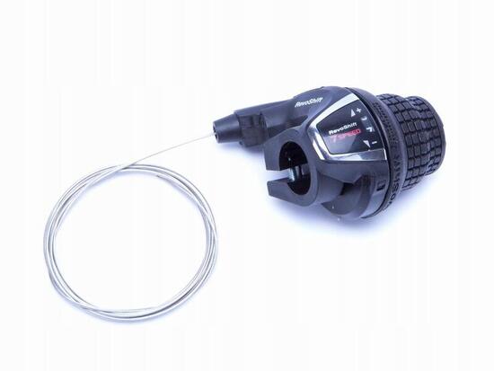 Dźwignia przerzutki rowerowa Revoshift 7-rz. prawy SHIMANO Tourney SL-RS35-7R