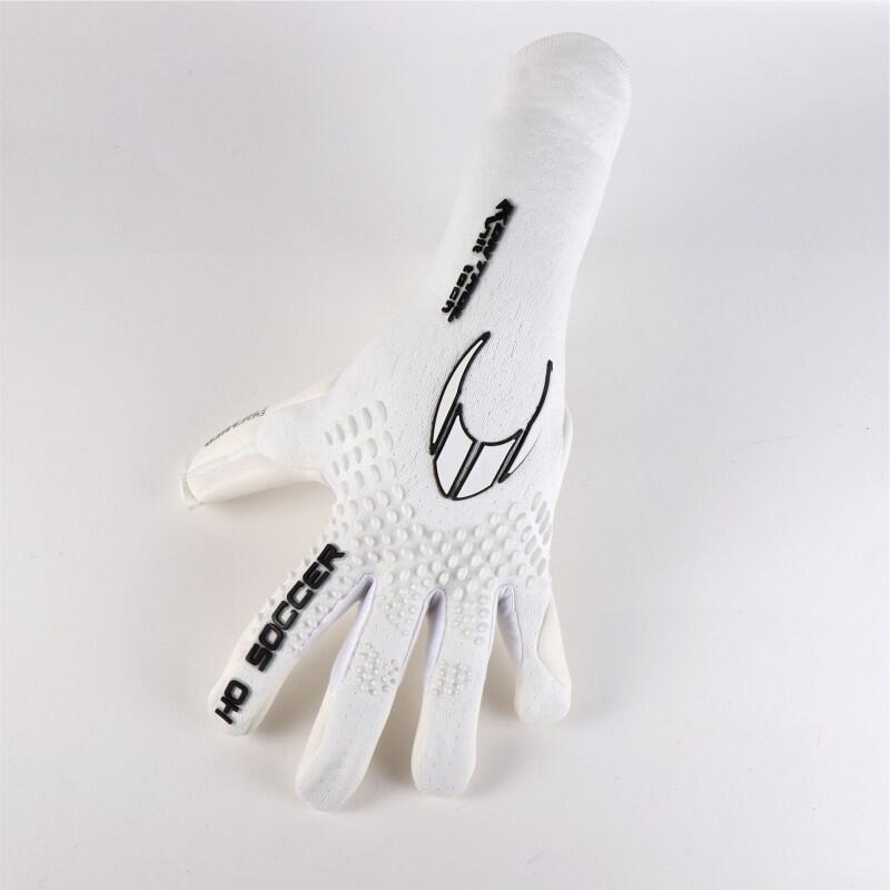 Les gants de gardien de but de football Premier Knit Tech Club Whiteout