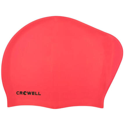 Bonnet de natation Crowell 100% silicone pour cheveux longs