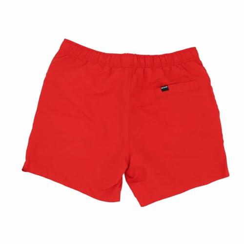 Slip de bain à séchage rapide - Short de bain pour homme (Rouge) 2/7