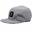 Boné ajustável Strapback - Resistente à água / Adulto / Tamanho único (Cinza)