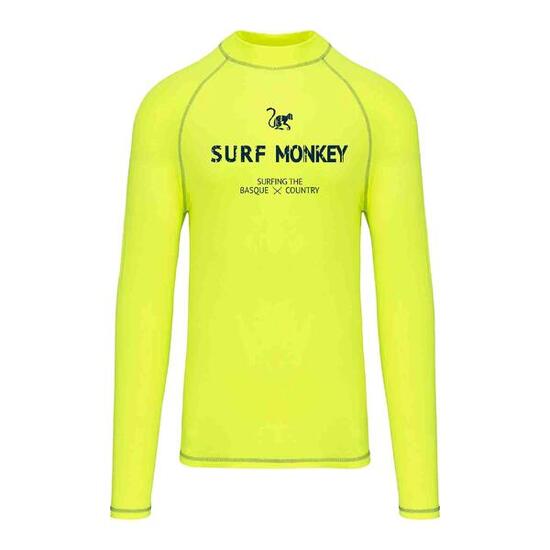 Langarm-T-Shirt/Lycra UPF50+ / Erwachsene (Weiß)