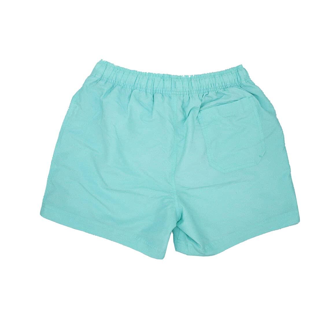 Calções de banho curtos 15" para homem – secagem rápida (Gelo, L) 2/6