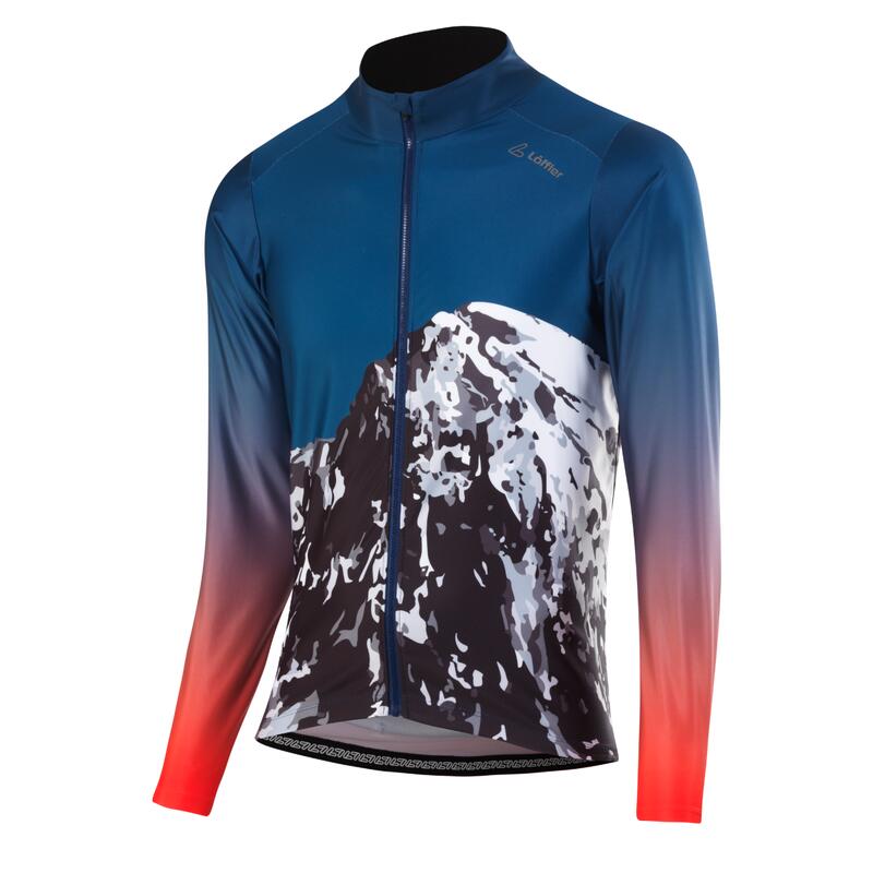 Chemise de cyclisme manches longues M Bike L / s Jersey Scarp-Bleu