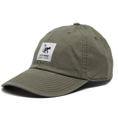 Cappello da baseball - Cotone - Senza struttura / Adulto (Verde oliva)