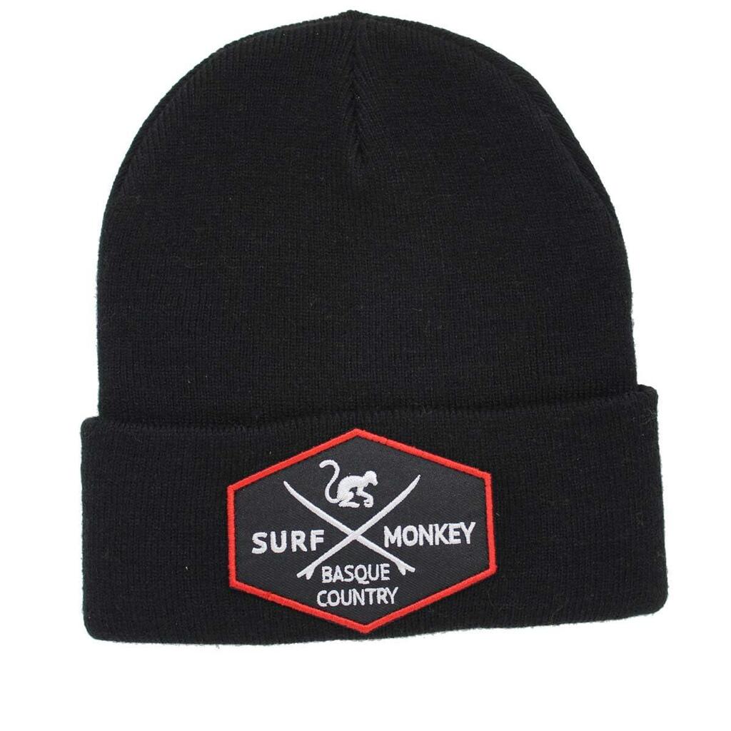 Knitted Hat - Recycled Beanie - One Size - (Black)