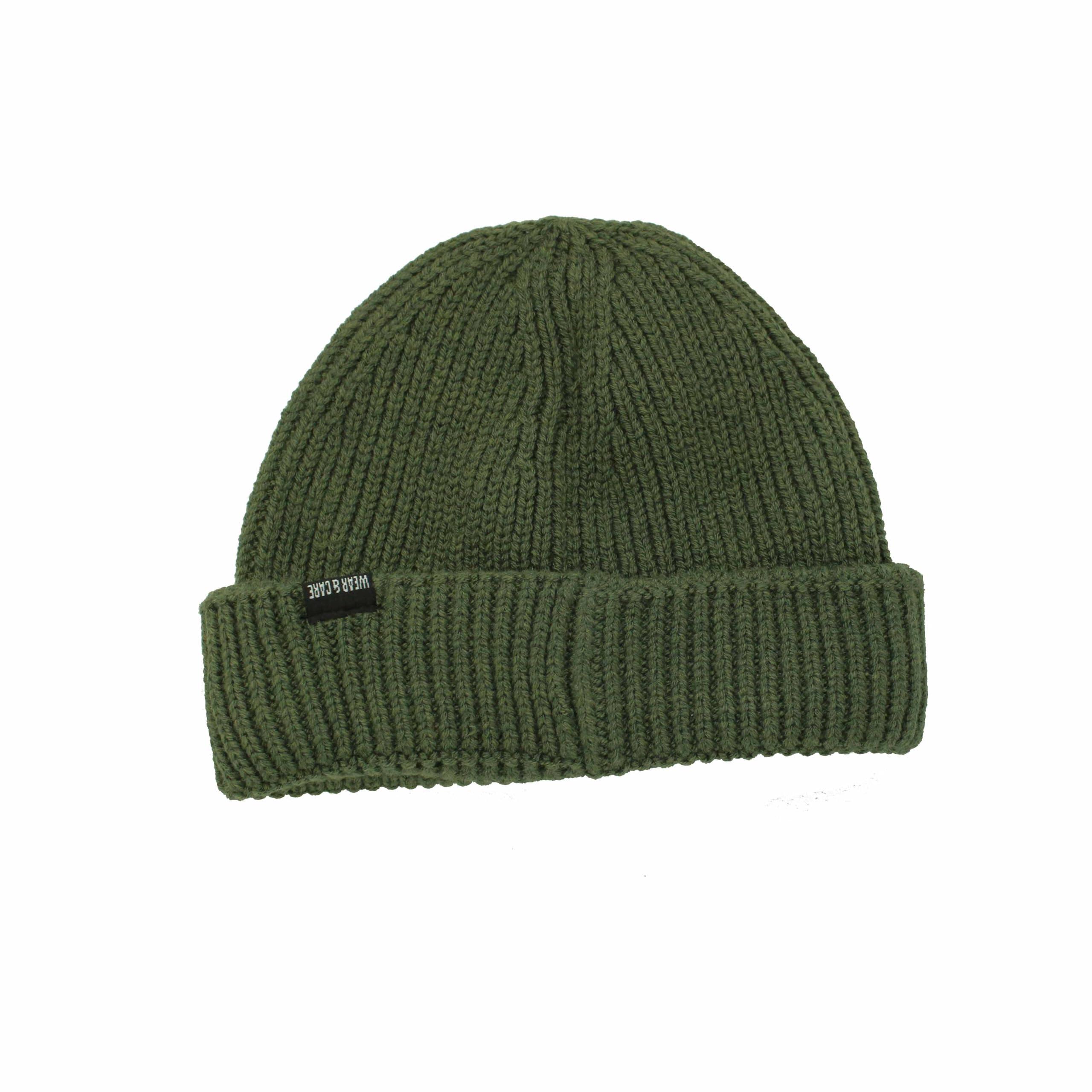 Gorro Docker - Talla única - Poliéster reciclado - Wear&Care (Verde) 2/6
