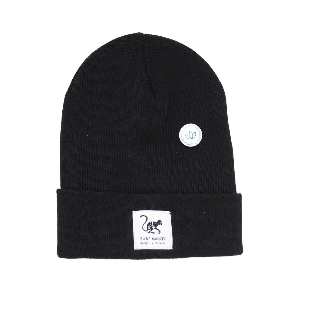 Recycled Beanie Unisex Adult - One Size - (Black)