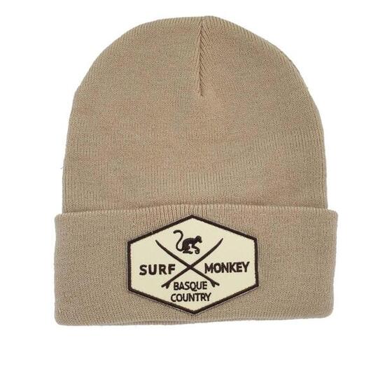 Bonnet tricoté - Bonnet recyclé - Taille unique - (Beige)