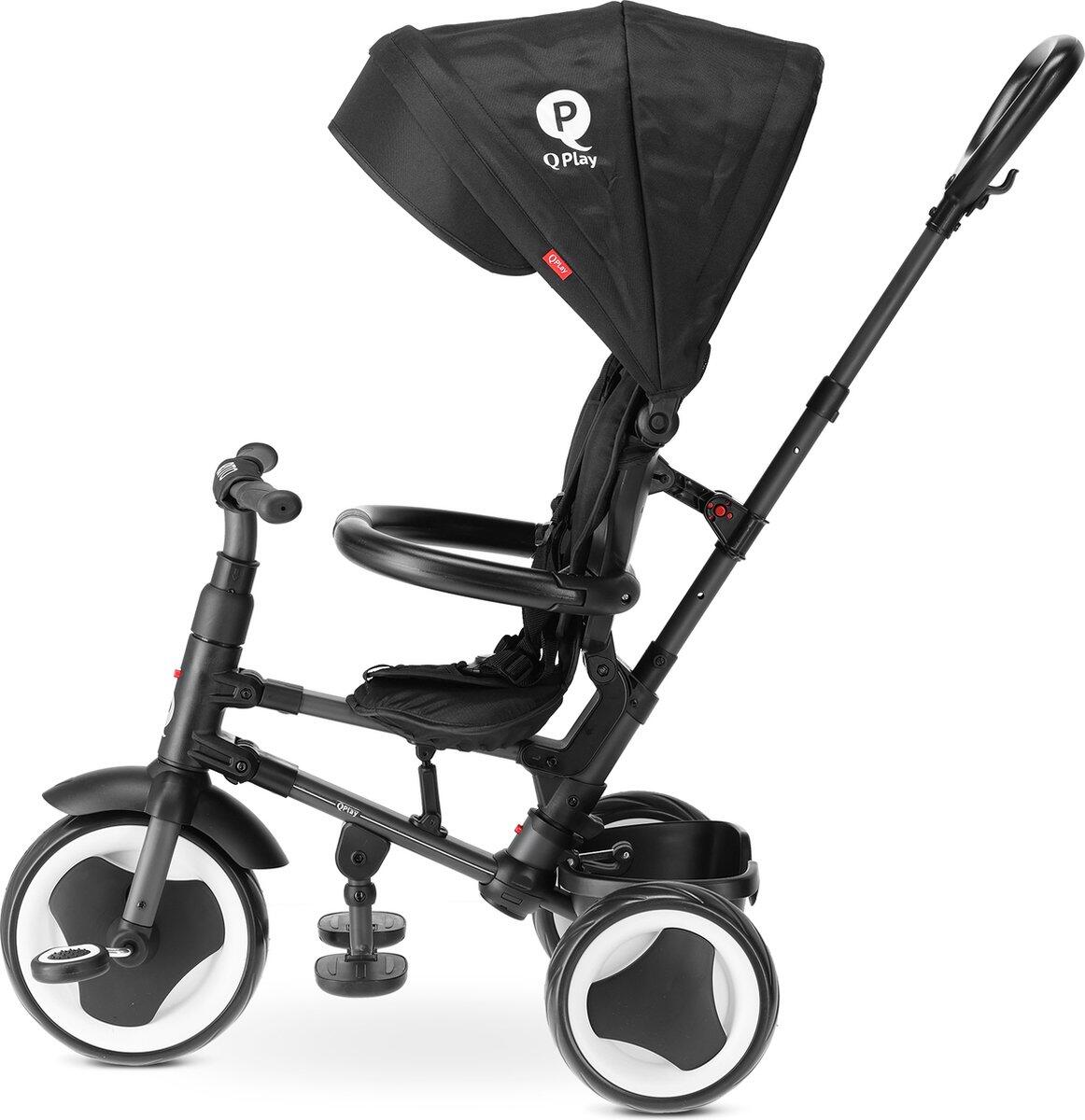 Qplay Rito Tricycle - Vélo sans pédales - Noir 2/7