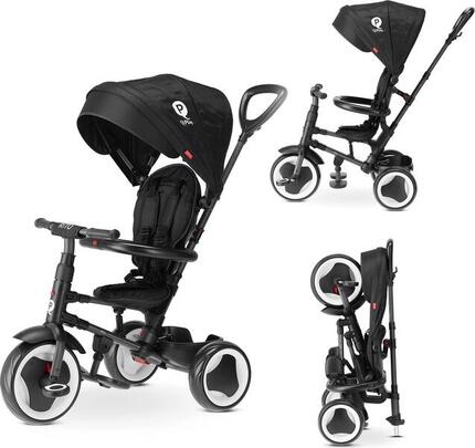 Qplay Rito Tricycle - Vélo sans pédales - Noir