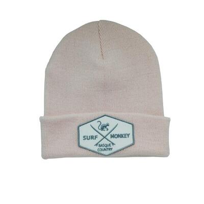 Beanie gebreide muts - one size - (zwart)
