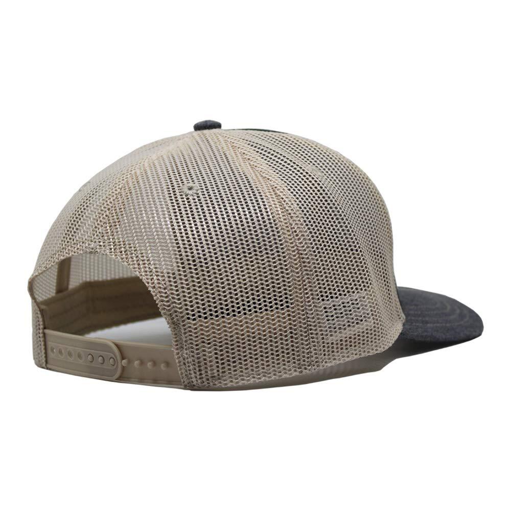 Casquette Trucker - 6 Panneaux / Adulte / Taille Unique (Vert Bouteille/Beige) 2/7
