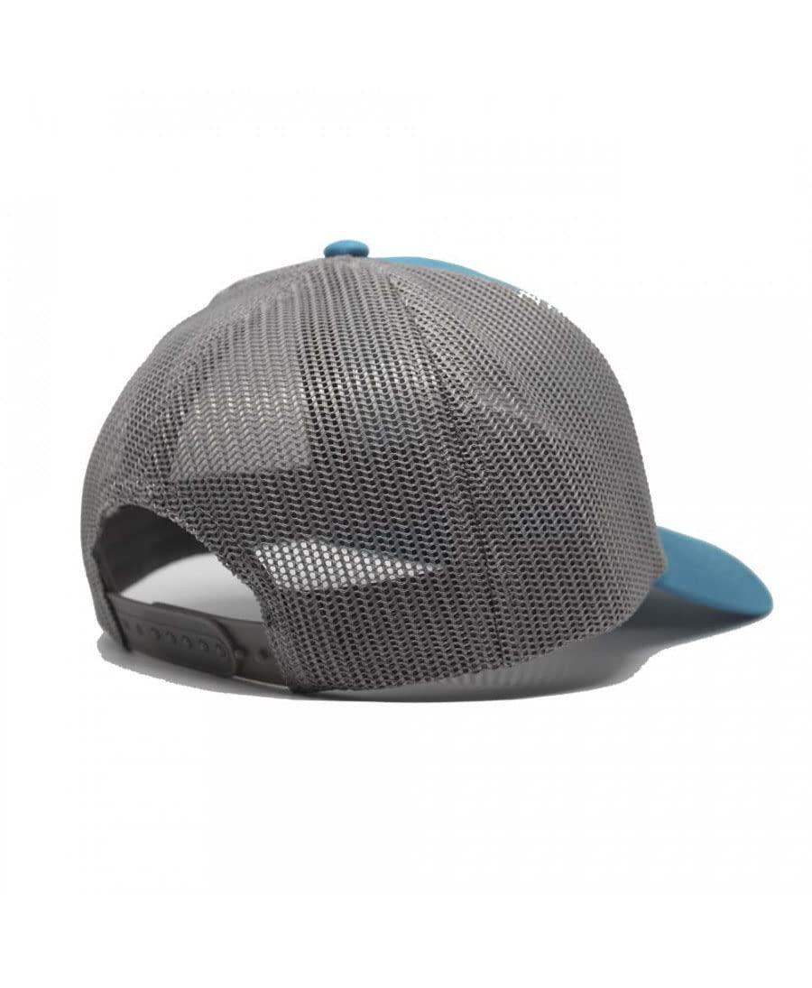Cappellino Trucker - Chiusura snapback - Bambini / Taglia unica (Blu / Grigio) 2/5