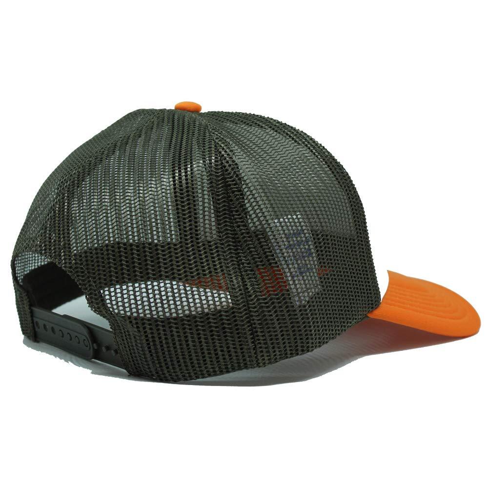 Czapka Trucker - Wyściełana / Rozmiar uniwersalny (Pomarańczowy/Biały) 2/5