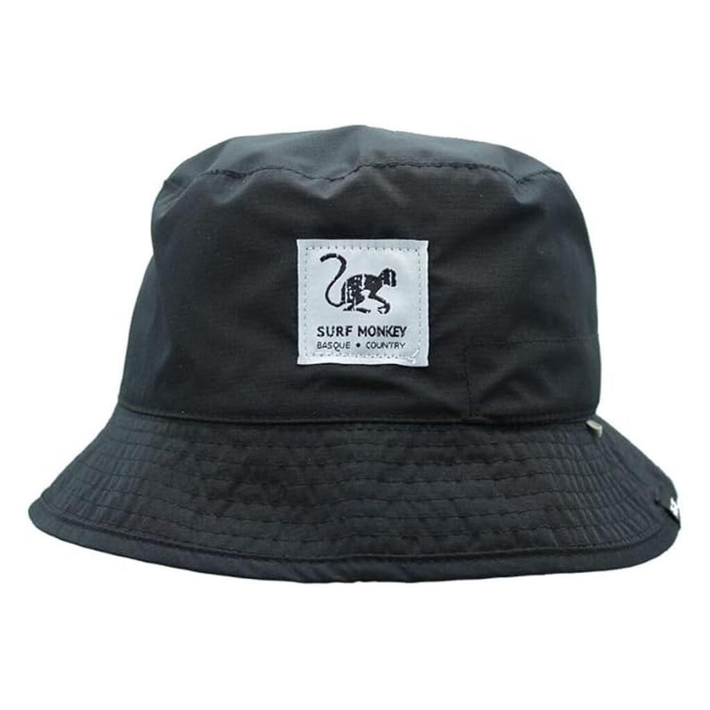 Hat -Recycled-Waterproof-Reversible / One Size (Black/Grey)