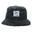 Gorro - Reciclado-À prova água-Reversível / Adulto / Tamanho único (Preto/Cinza)