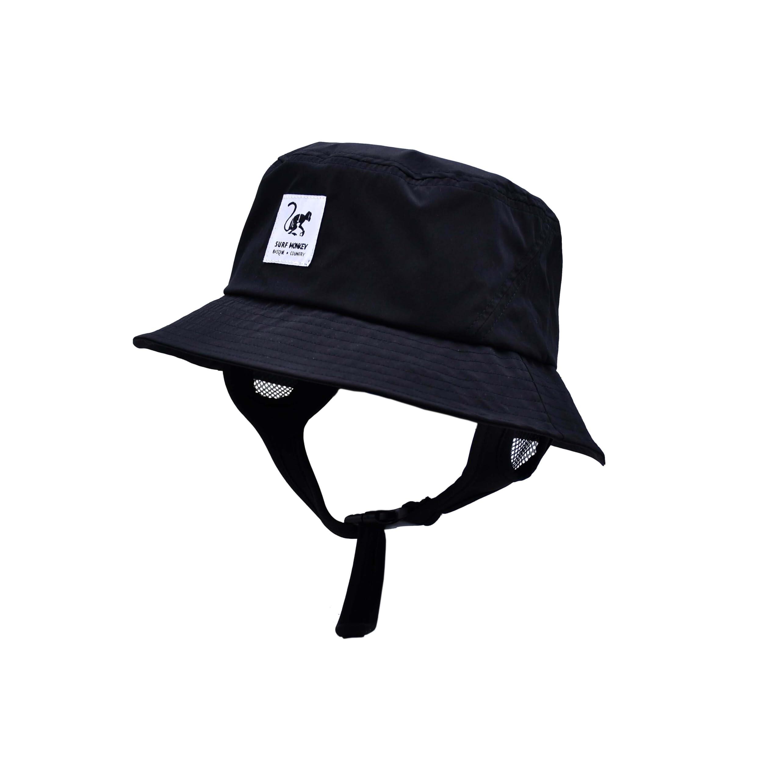 Surf Monkey - Chapeau Casquette - Fermé - Protection Upf50+ / Adulte / Taille Unique (noir) - Bonnet - Noir - Taille Unique - Decathlon