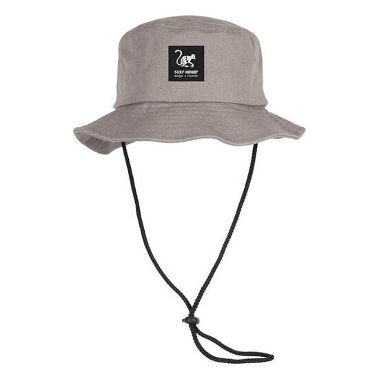 Chapeau de trekking avec cordon – coton – L/XL (Gris)