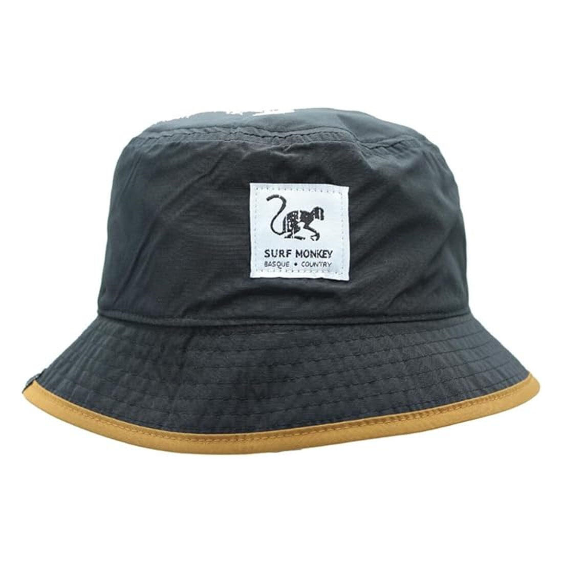 Gorro - Reciclado-À prova água-Reversível /Adulto /Tamanho único (Laranja/Preto) 2/7